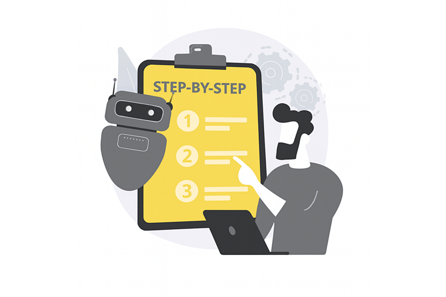 Lépésenkénti lebontás és iránymutatás
